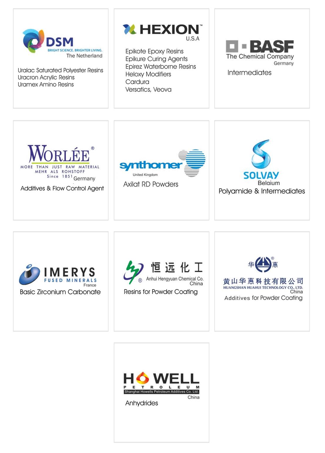 Our Products